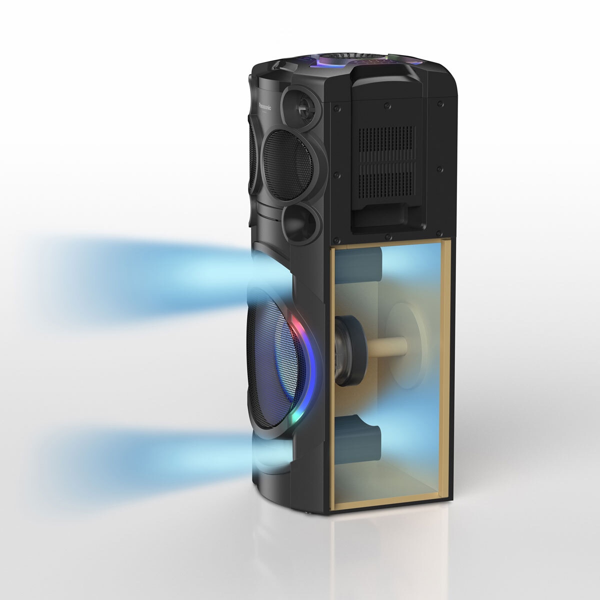 Panasonic SCTMAX40EK, Wireless Bluetooth 1200W Party Speaker Costco UK