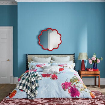 Ted Baker Floating Floral Blue Duvet Cover Set King