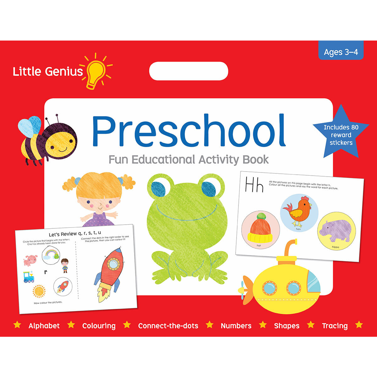 Image of front of book-starting preschool,