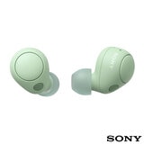 Green in ear headphones