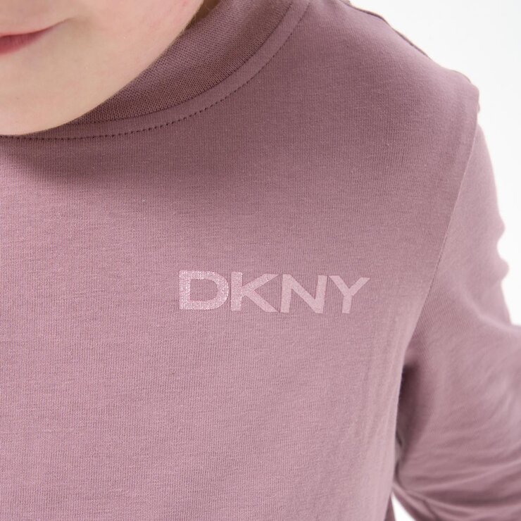 DKNY Kids Pyjama 2 Piece Set in Purple DKNY Kids Pyjama 2 Piece Set in Purple