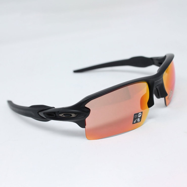 Oakley Matte Black Sunglasses with Orange Lenses, OO9188 A7 Costco UK