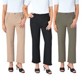 Briggs Ladies Twill Wide Leg Pant