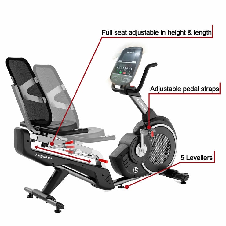 Marcy Pegasus Premium Home Recumbent Bike