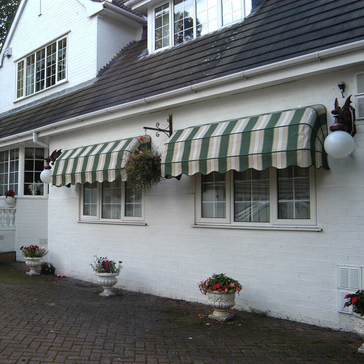 Olympus Dutch Canopies 4m Width x 1.4m Projection Delivered & Installed