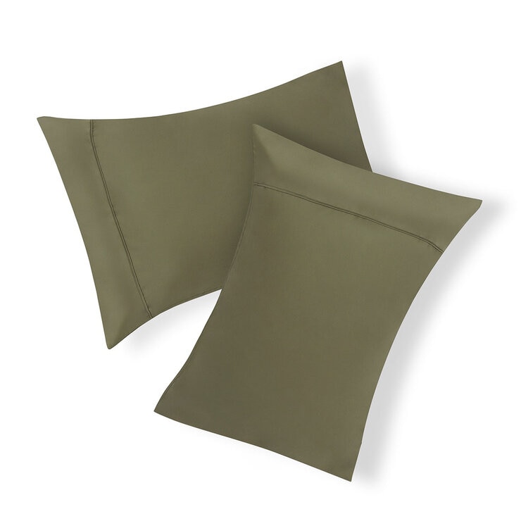 Panda Signature+ Bamboo Lyocell 320 Thread Count Green Bedding Set, in 4 Sizes