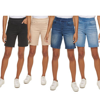 DKNY Women's Pull On Short in 3 Colours and 4 Sizes