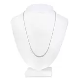 2.50ctw Graduated Diamond Necklace, 14k White Gold