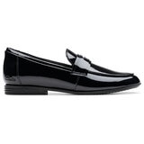 Clarks Kids Finja Bright Black Patent Shoes Clarks Kids Finja Bright Black Patent Shoes