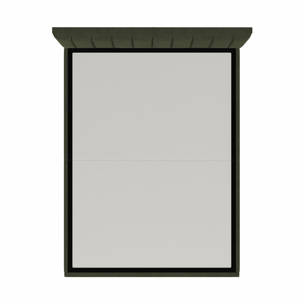 Highgrove Swift Green Fabric Full Ottoman Bed Frame in 3 Sizes