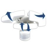 Sunforce 2000 Lumen LED Motion Activated Solar Security Light