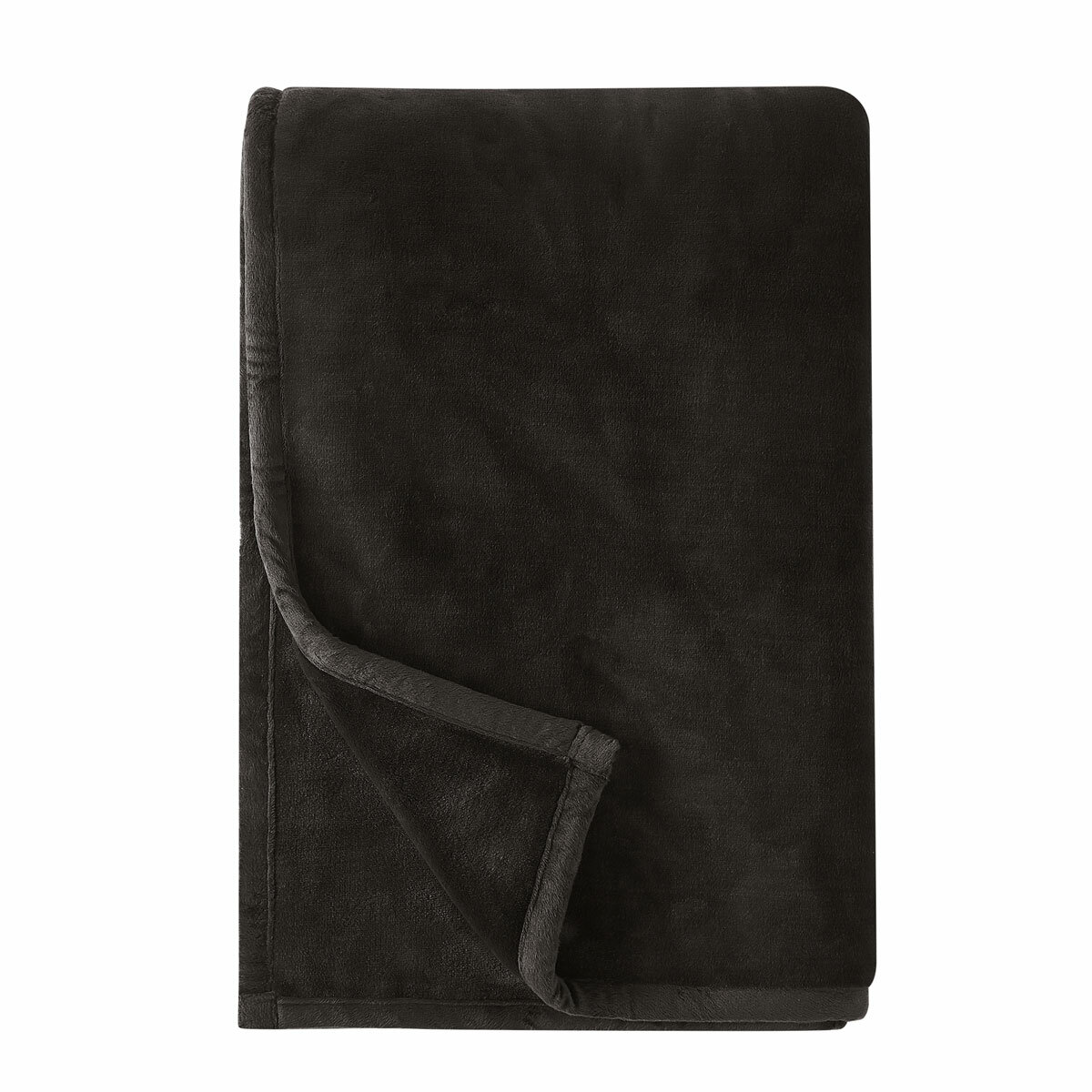 Coco Plush Throw in Grey, 152 x 177 cm Coco Plush Throw in Grey, 152 x 177 cm