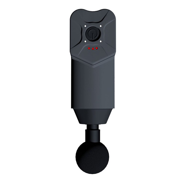 Pulseroll Percussion Massage Gun with Travel Case, Grey Costco UK