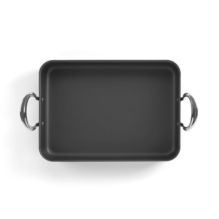 Samuel Groves Mermaid Hard Anodised 16' Roasting Dish with Cast Handles