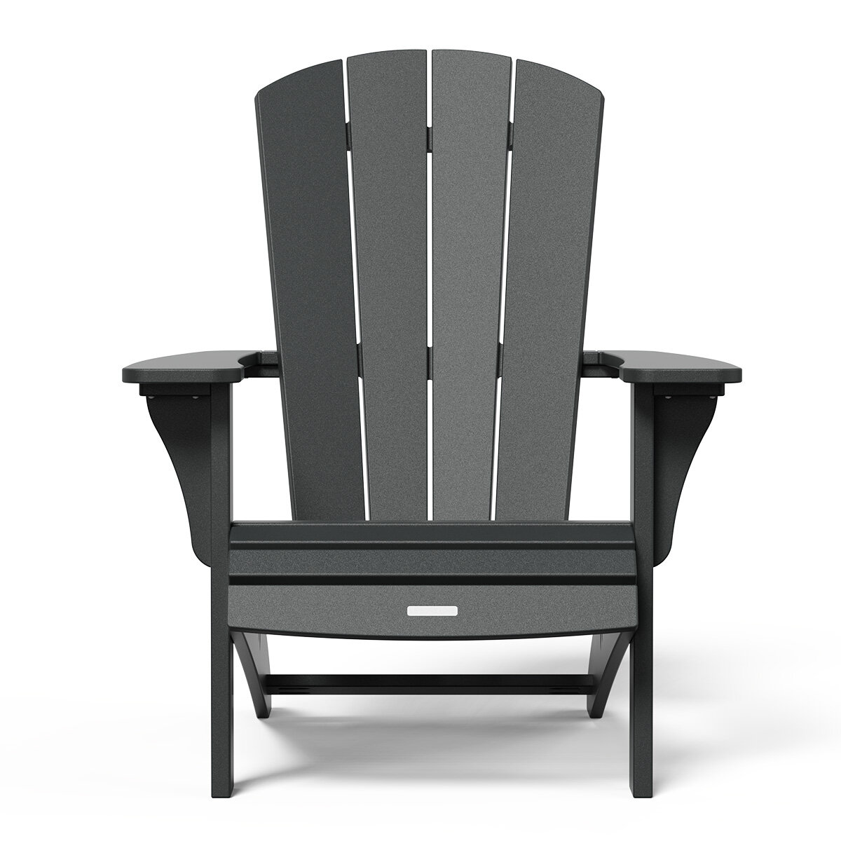 Leisure Line Adirondack Faux Wood Garden Chair in Grey Leisure Line Adirondack Faux Wood Garden Chair in Grey