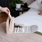 Blush Wrap Around Makeup Bag