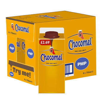 Chocomel Chocolate Milk Drink PMP £2.69, 6 x 750ml