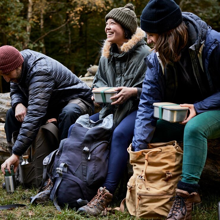 Black + Blum Stainless Steel Lunch Box & Large Insulated Water Bottle Set