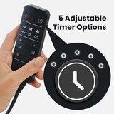 Master Massage AirMaster 76cm Airwave Massage Table, Natural Frame