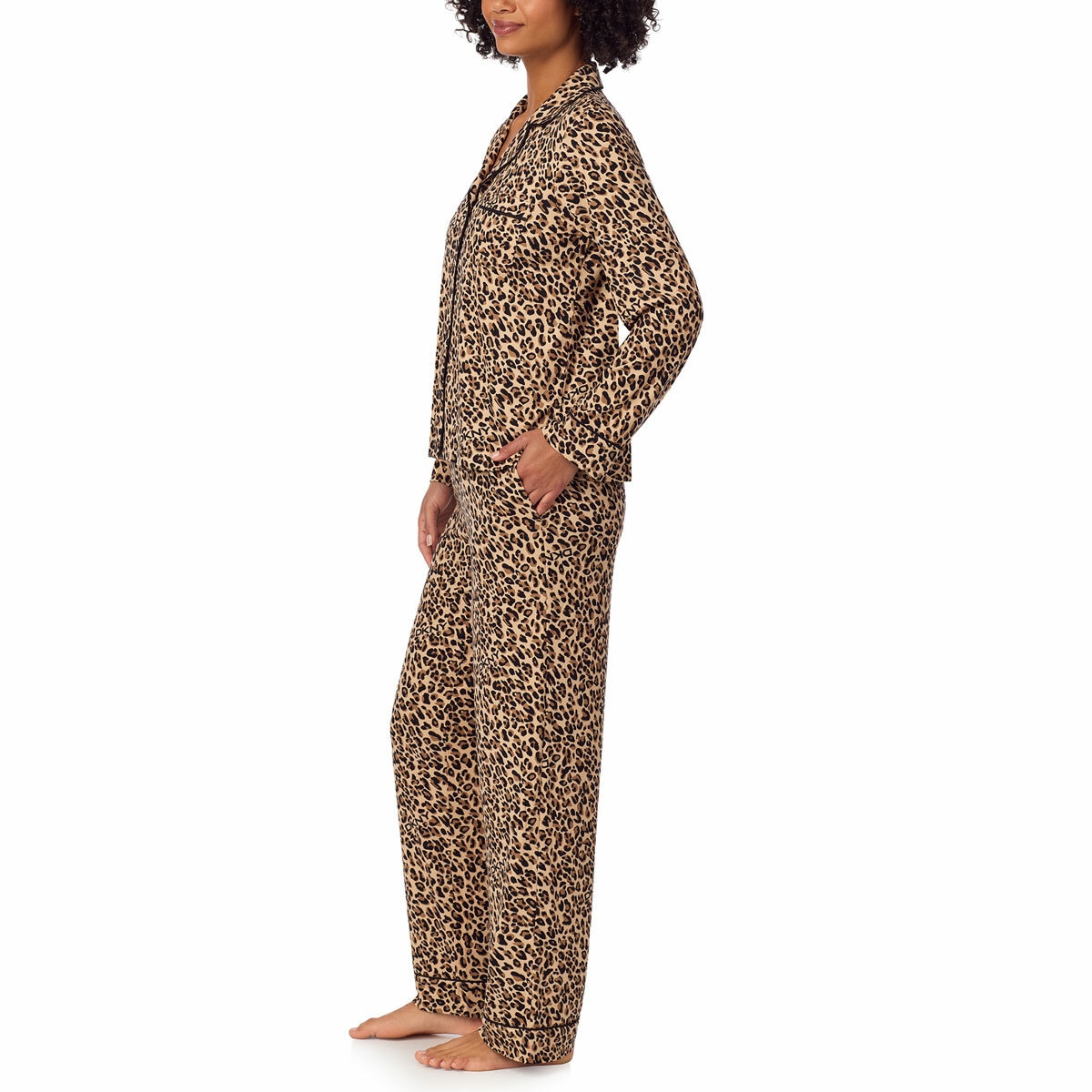 DKNY Women's Notch Collar Pyjama Set