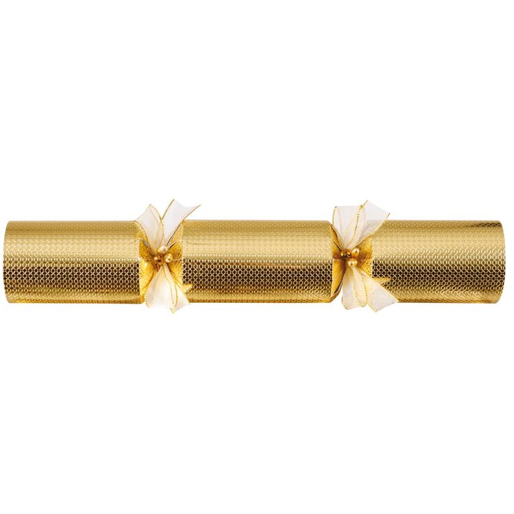 Tom Smith 14 Inch (36 cm) Deluxe Christmas Crackers 8 Pack With Silver Plated Party Favours in 2 Styles