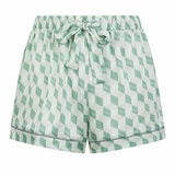 Ted Baker Ladies Satin 2 Piece PJ Set in Green