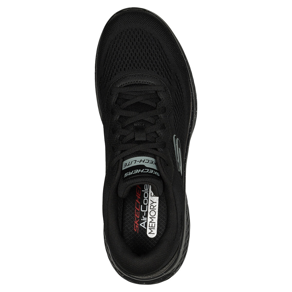 Skechers Mens Skech Lite Trainer in Black