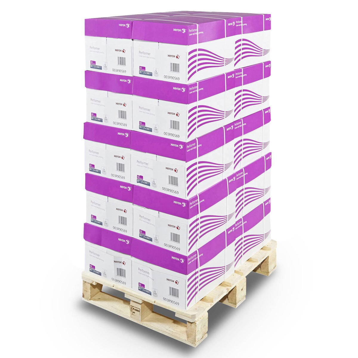 Buy XEROX A3 80GSM Pallet 20 BOXES OF 2500 SHEETS Image at Costco.co.uk