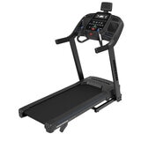 Installed Horizon Fitness 7.0 AtZone Treadmill and Protective Floor Mat