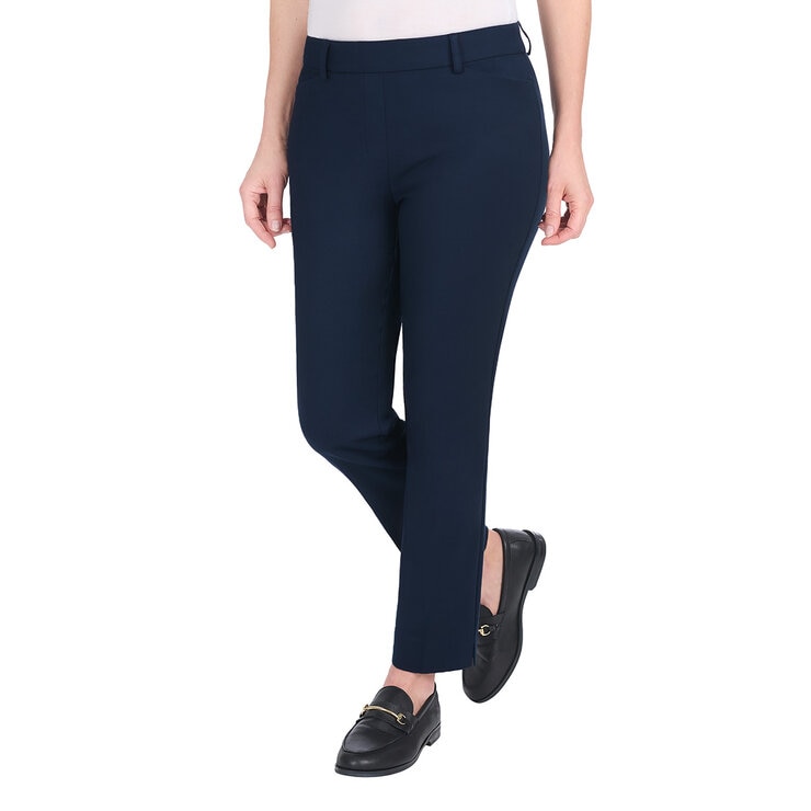 Hilary Radley Ladies Pull On Pant in Navy