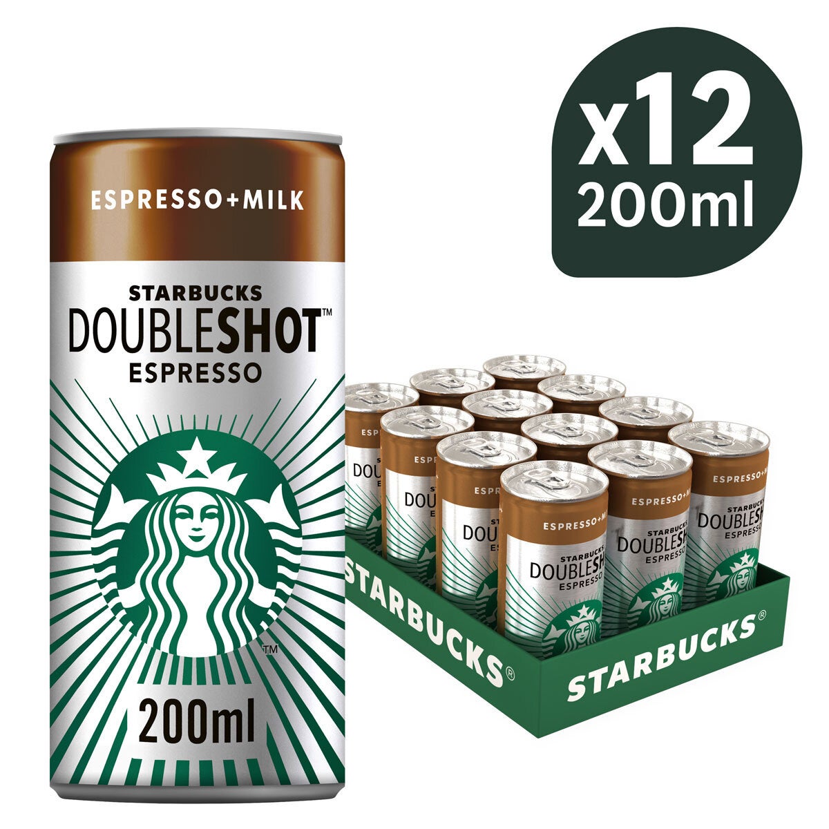 Starbucks Doubleshot Espresso 12 X 200ml Costco UK Starbucks Doubleshot Espresso 12 X 200ml Costco UK