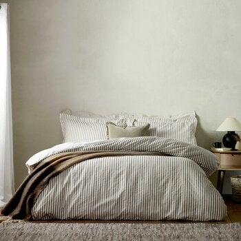 Yard Hebden 100% Cotton Mole Stripe Duvet Cover Set in 4 Sizes Yard Hebden 100% Cotton Mole Stripe Duvet Cover Set in 4 Sizes