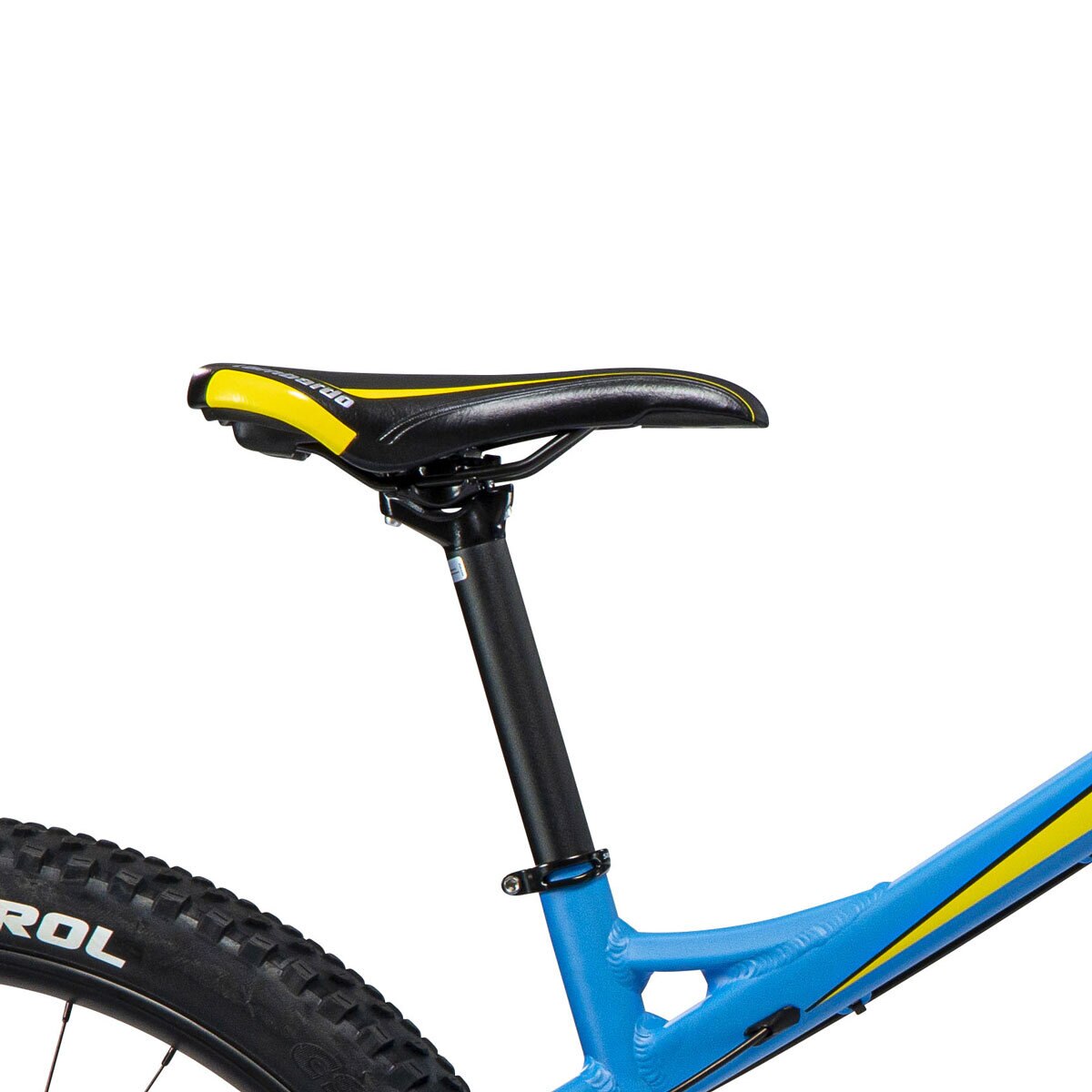 Lombardo Mozia Mountain Bike in Blue/Yellow in 2 Sizes | Costco UK