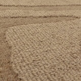 Asiatic Tigra Rug in Mocha Colour with a tiger print pattern Asiatic Tigra Rug in Mocha Colour with a tiger print pattern