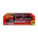 1:43 Formula 1 Deluxe Paddock Set - Ferrari (6+ Years)