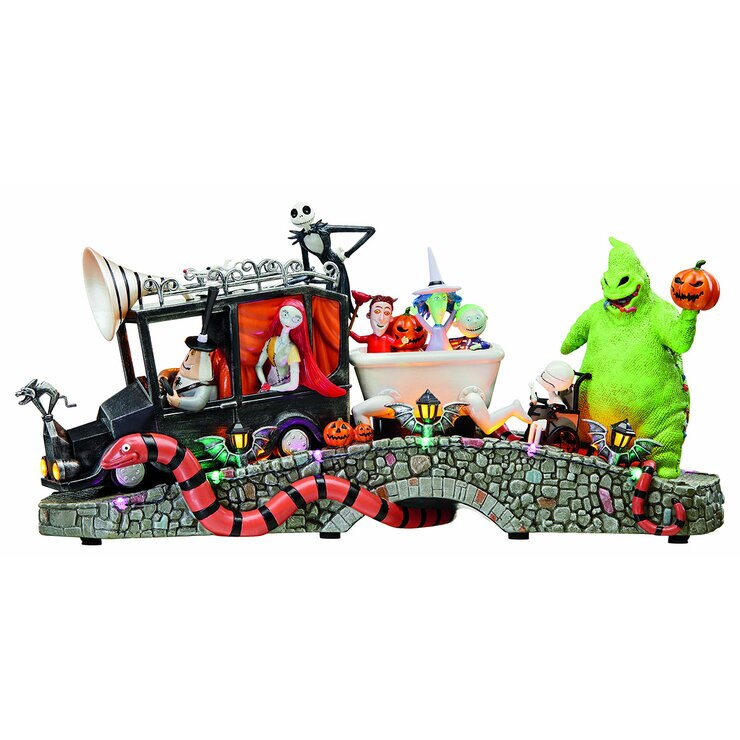 Disney The Nightmare Before Christmas Mayor’s Car Scene with Lights and Music