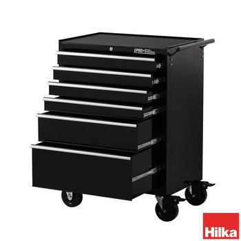 Hilka HD Pro+ 6-Drawer Tool Chest Trolley