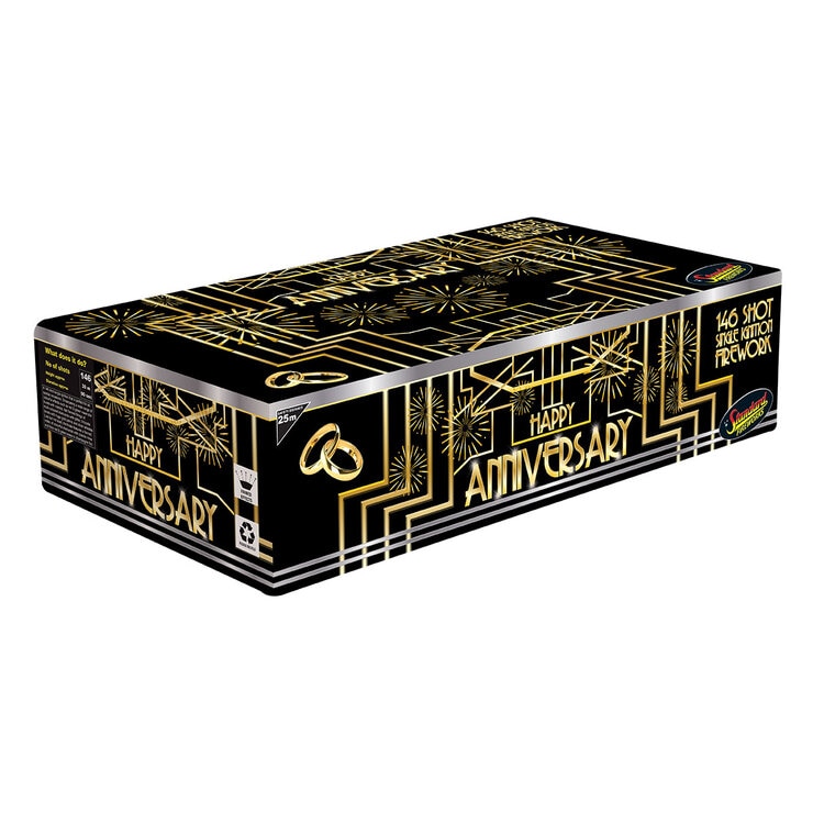 Happy Anniversary box of Fireworks