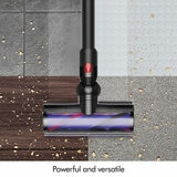 Lifestyle image of vacuum being docked