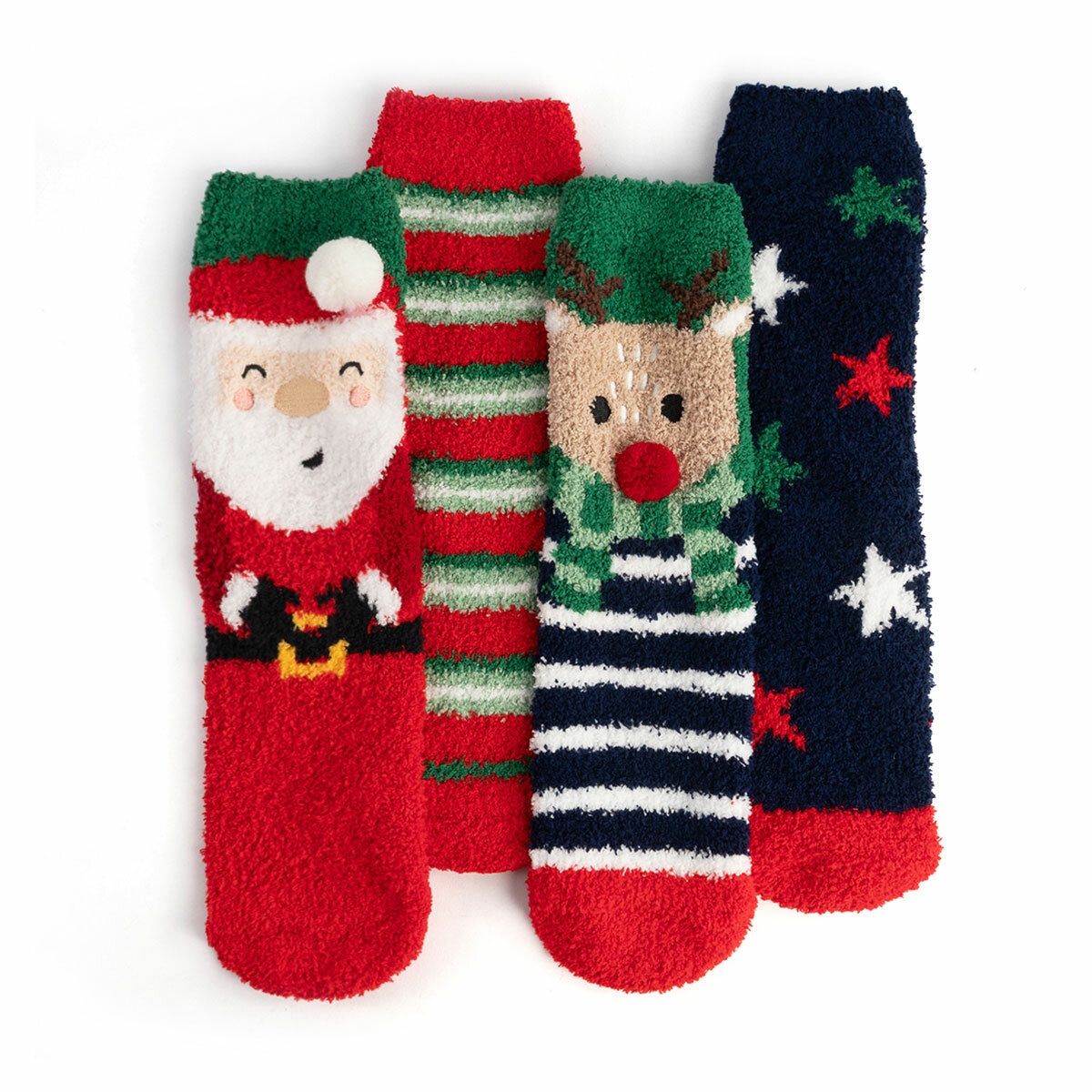 Totes Toastie Kids Socks, 4 Pack