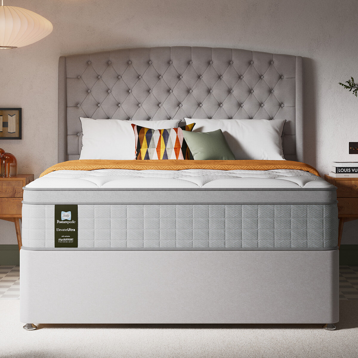 Sealy Posturepedic Elevate Ultra Rhythm Medium Mattress in 4 Sizes Sealy Posturepedic Elevate Ultra Rhythm Medium Mattress in 4 Sizes