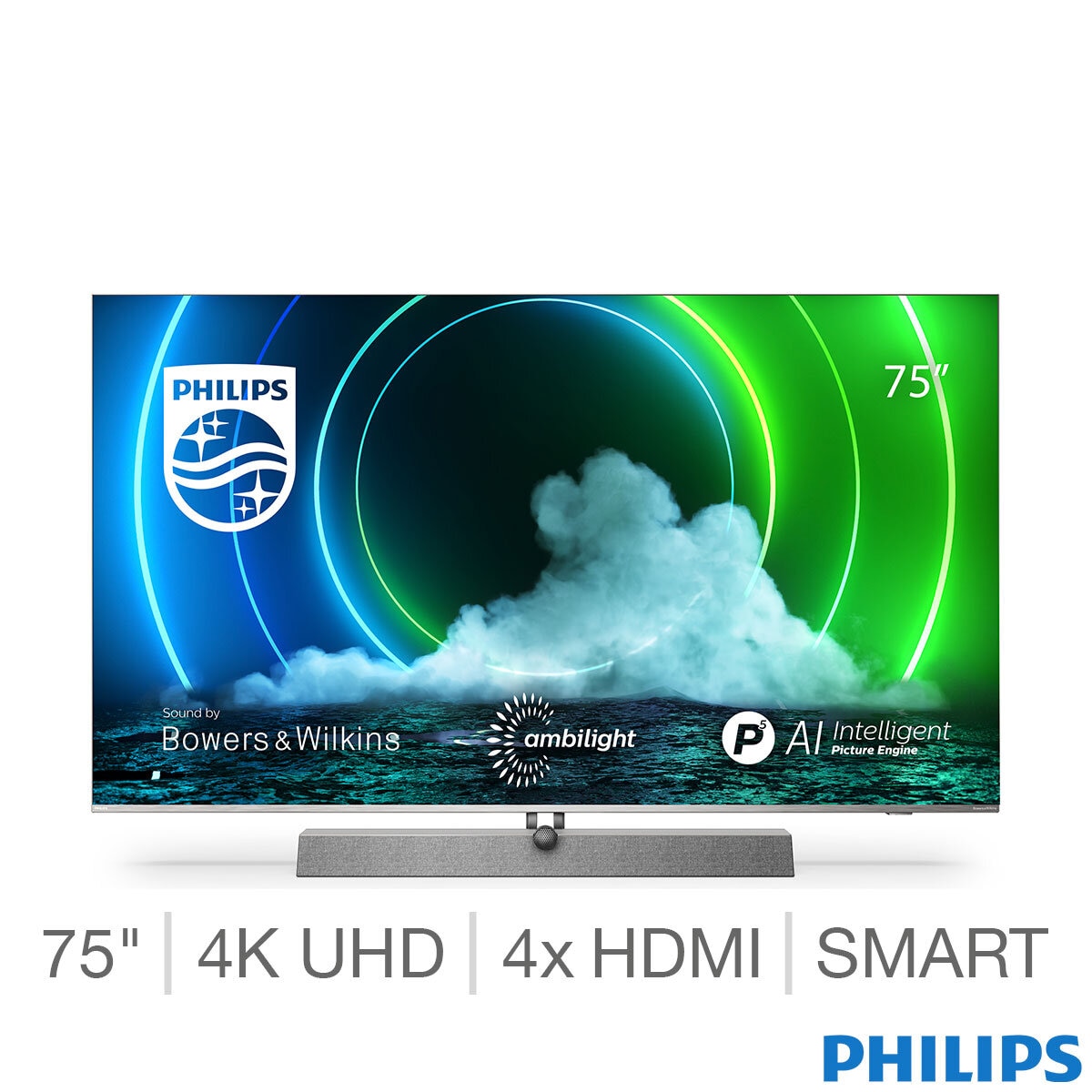 Philips 75PML9636 12 75 Inch Mini LED 4K Ultra HD Smart A