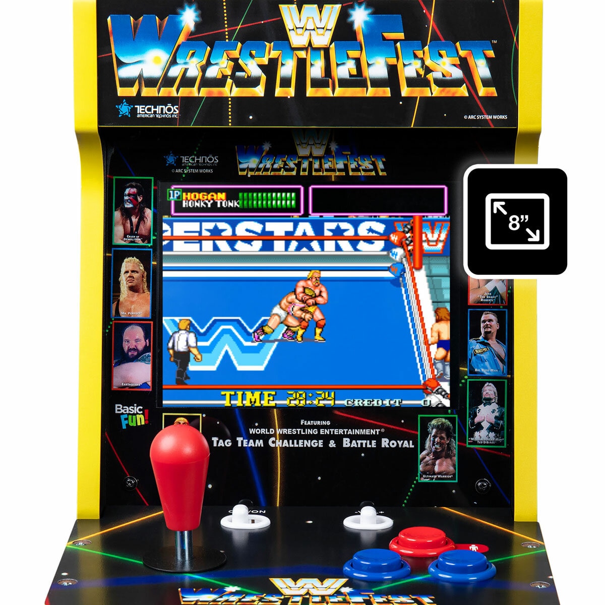 Arcade Classics WWE Wrestlefest Countercade Machine Arcade Classics WWE Wrestlefest Countercade Machine
