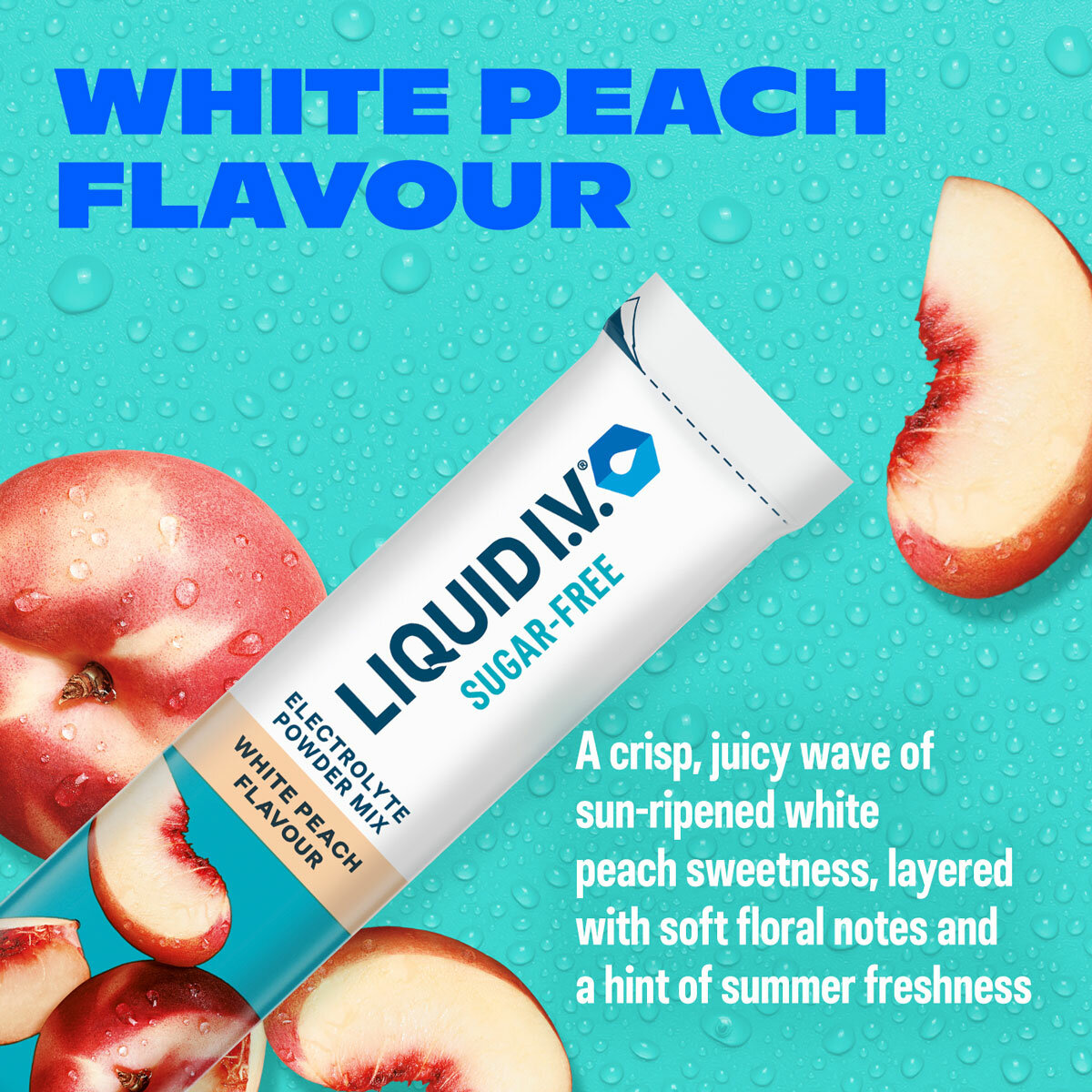 Liquid I.V.® Sugar Free Electrolyte Powder Mix, White Peach & Mango Pineapple Variety Pack, 30 Sticks Liquid I.V.® Sugar Free Electrolyte Powder Mix, White Peach & Mango Pineapple Variety Pack, 30 Sticks