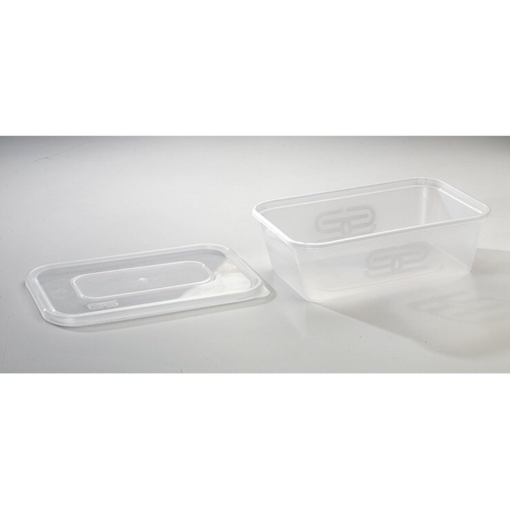 SATCO Plastic Takeaway Containers, 250 x 650ml