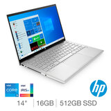 Buy HP Pavilion x360, Intel Core i5, 16GB RAM, 512GB SSD, 14 Inch Convertible Laptop, 14-dy0017na at costco.co.uk
