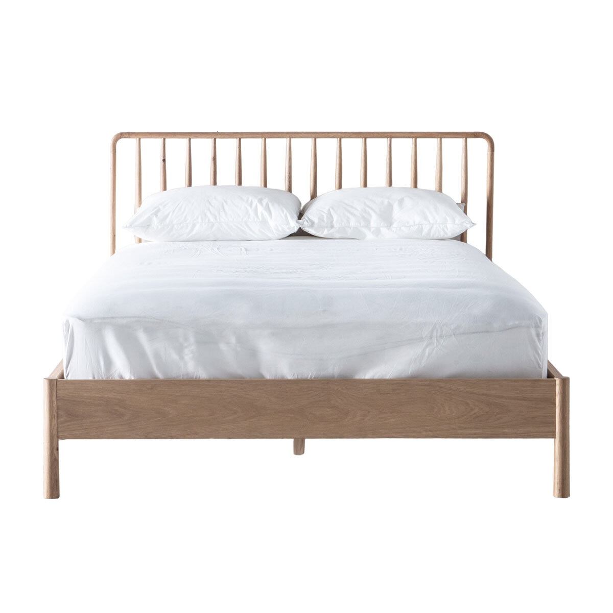Gallery Wycombe Natural Oak Bed Frame, Double