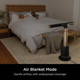 Lifestyle image of  Shark TurboBlade Multi-Directional Cooling Fan with air blanket mode