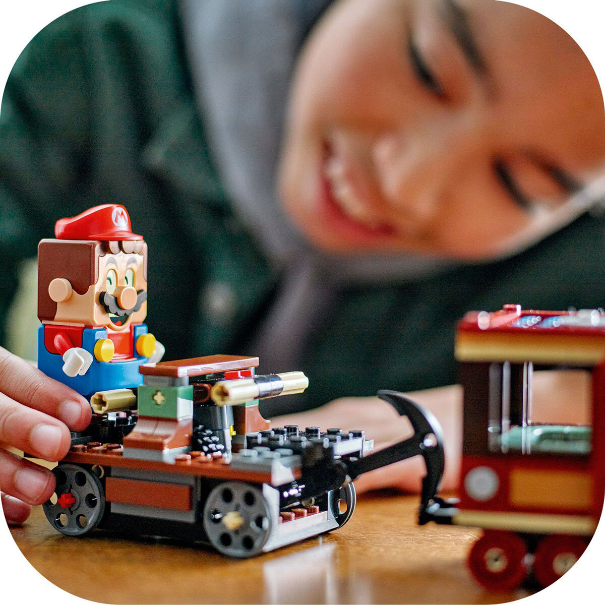 Lego Super Mario The Bowser Express Train Lifestyle Image