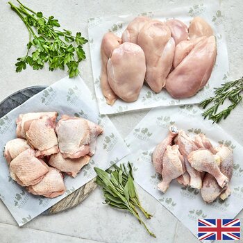 Herb Fed Free Range Chicken Box, 5.4kg